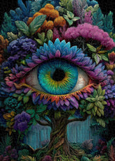 Plant Eyes Jigsaw Puzzle 1000 Pieces